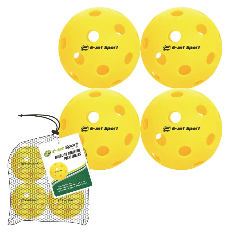 E-JET SPORT PICKLEBALL 4 PACK - OUTDOOR