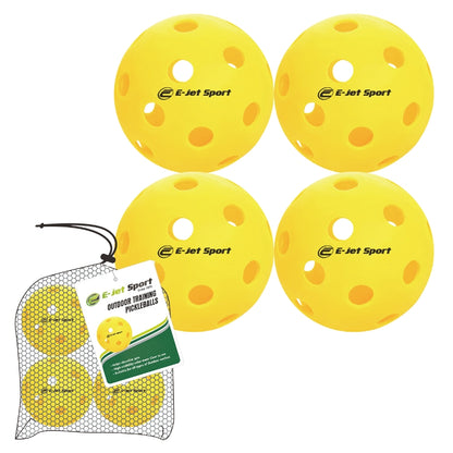 E-JET SPORT PICKLEBALL 4 PACK - OUTDOOR