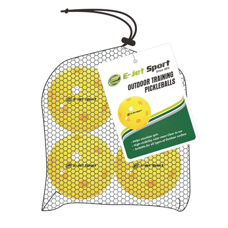 E-JET SPORT PICKLEBALL 4 PACK - OUTDOOR