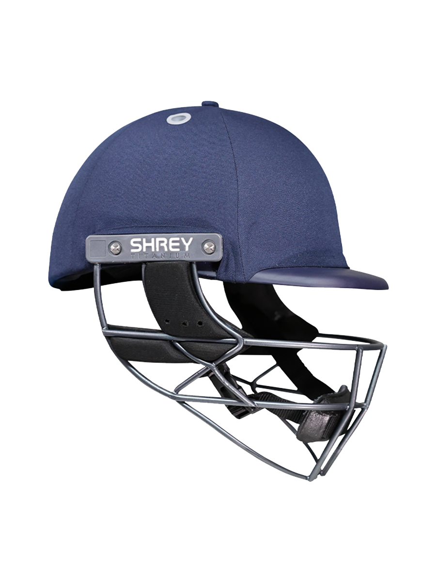 Shrey Elite Pro Titanium Grill Cricket Helmet with Neck Guard