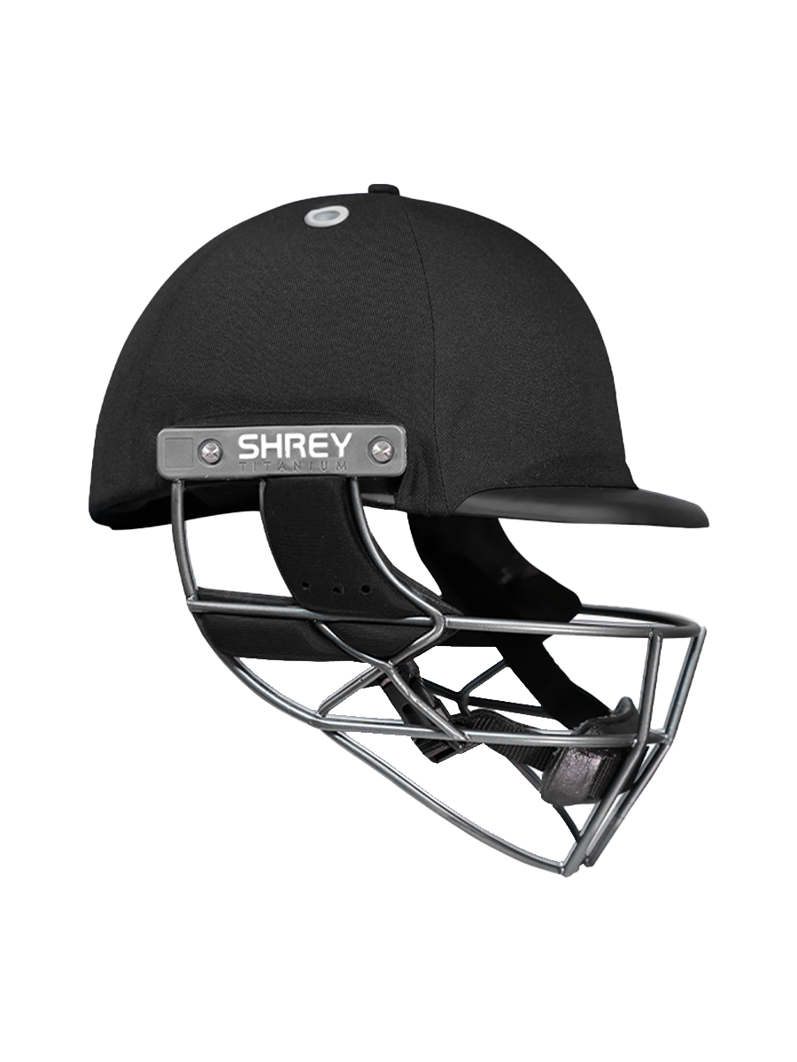 Shrey Elite Pro Titanium Grill Cricket Helmet with Neck Guard
