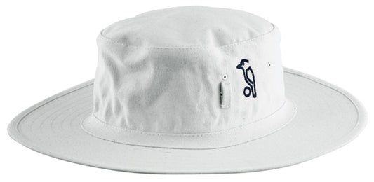 Kookaburra Cricket Sun Hat White