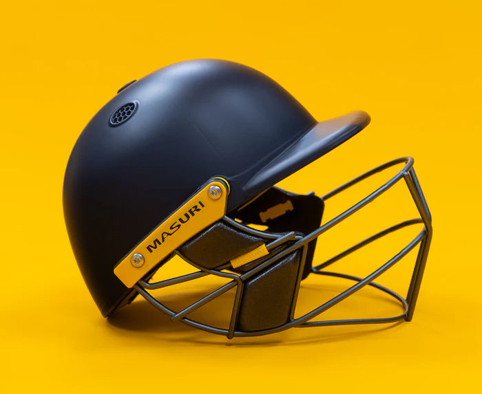 Masuri Tline Plus Steel Junior Cricket Helmet Navy