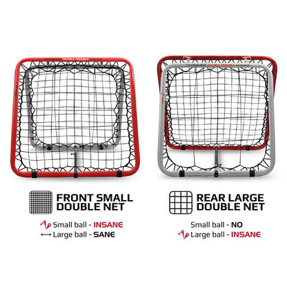 CRAZY CATCH PROFESSIONAL DOUBLE TROUBLE BALL REBOUNDER