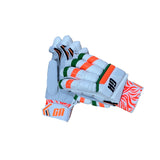 GA Savage Tri Color Cricket Batting Gloves