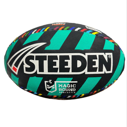 Steeden NRLW Magic Round Supporter Ball Size 5