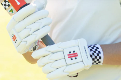 Gray Nicolls Silver Cricket Batting Gloves