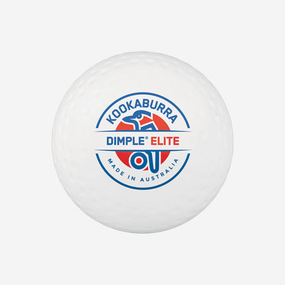 KOOKABURRA DIMPLE ELITE MK11 HOCKEY BALL WHITE