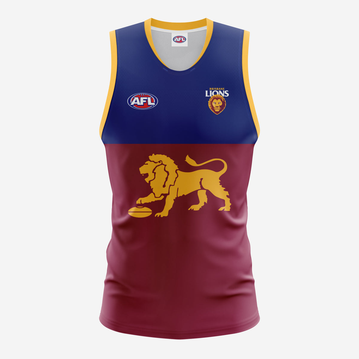 BRISBANE LIONS AFL REPLICA ADULT GUERNSEY