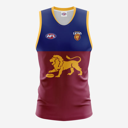 BRISBANE LIONS AFL REPLICA ADULT GUERNSEY