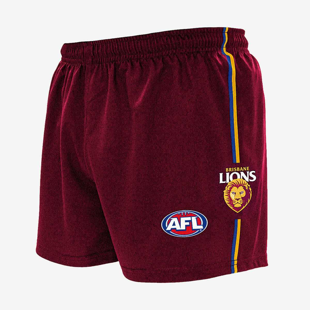 BRISBANE LIONS AFL REPLICA SHORTS