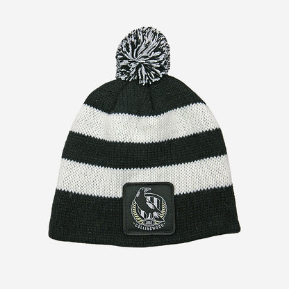 COLLINGWOOD MAGPIES AFL INFANT BEANIE