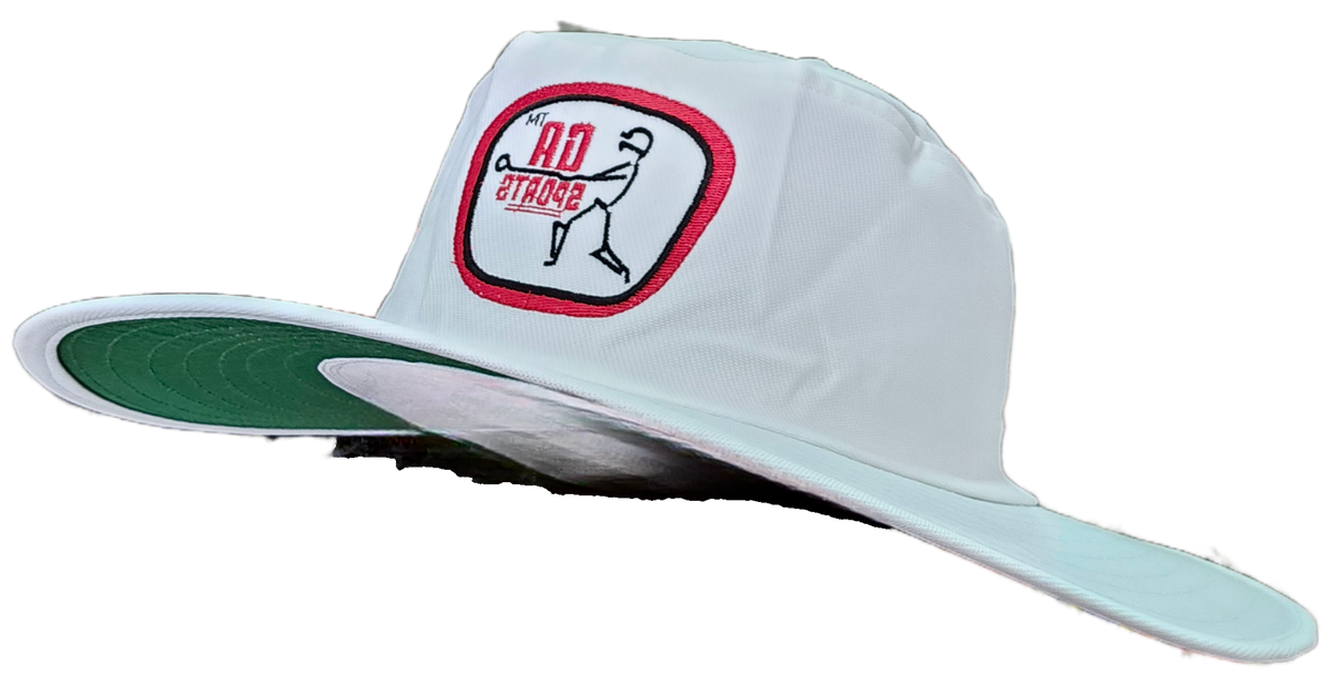 Cricket Hat Wide Brim White Thin and Light