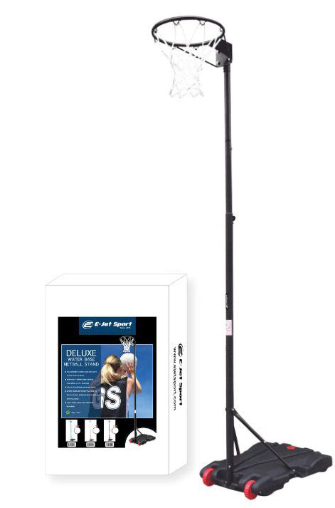 E-JET NETBALL STAND - WATER BASE - BLACK