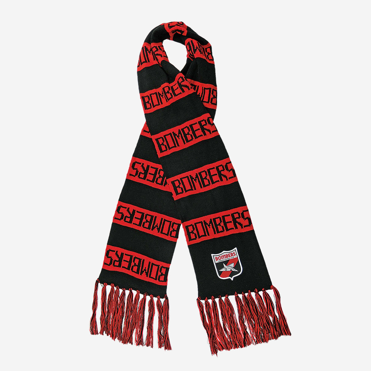 ESSENDON BOMBERS AFL HERITAGE BAR SCARF