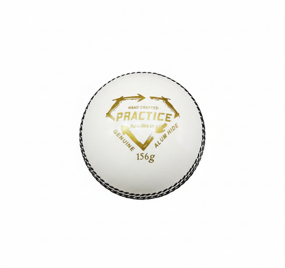 GA Practice leather ball white