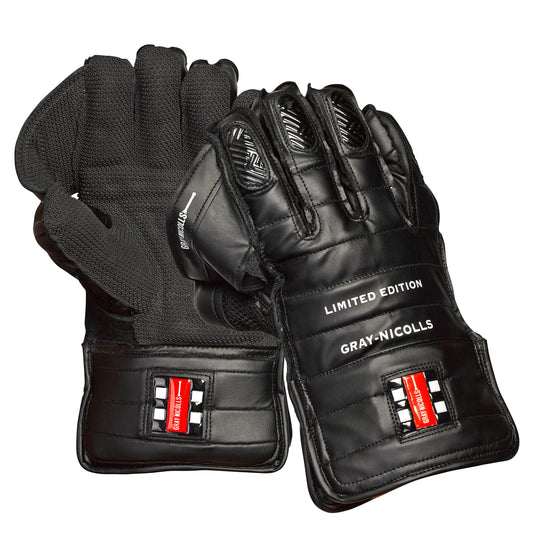 Gray Nicolls Limited Edition Black Wicket Keeping Gloves
