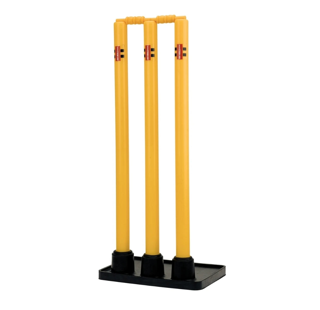Gray Nicolls Plastic Cricket Stumps with Rubber Base