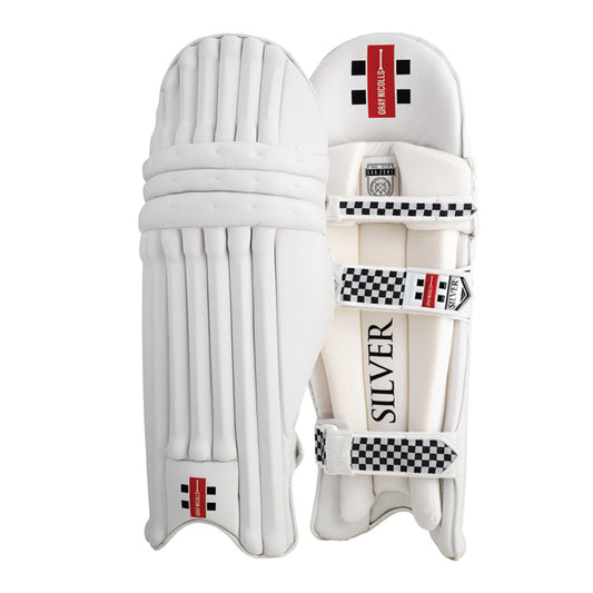 Gray Nicolls Silver Cricket Batting Pads