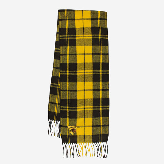 HAWTHORN HAWKS AFL TARTAN SCARF