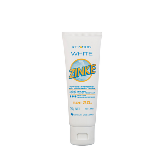 Key Sun White Zinke SPF30+ 50g Tube