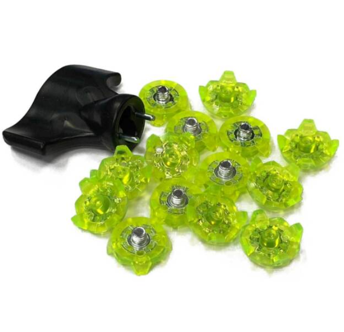 Kookaburra 24 piece Cricket Replacement Rubber spikes with Spanner