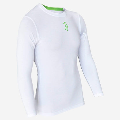 Kookaburra Compression Long Sleeves Shirt White
