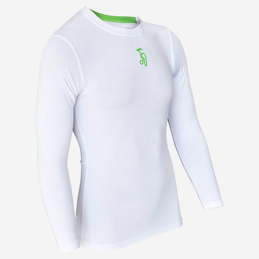 Kookaburra Compression Long Sleeves Shirt White
