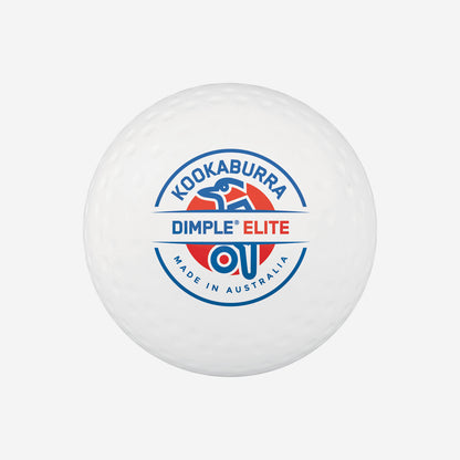 KOOKABURRA DIMPLE ELITE MK11 HOCKEY BALL WHITE