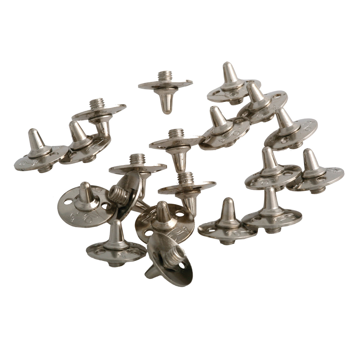 Kookaburra Metal Cricket Spikes (14) with Spanner