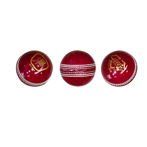 GA Match Cricket Ball Junior 142 grams(White or Red)
