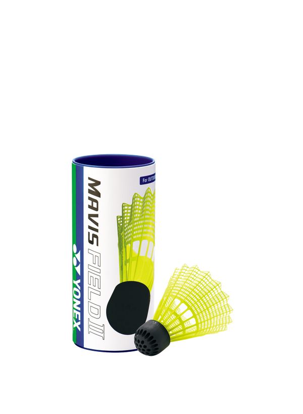 Yonex MAVIS FIELD II Nylon Badminton Shuttle (Pack of 3 Shuttles)