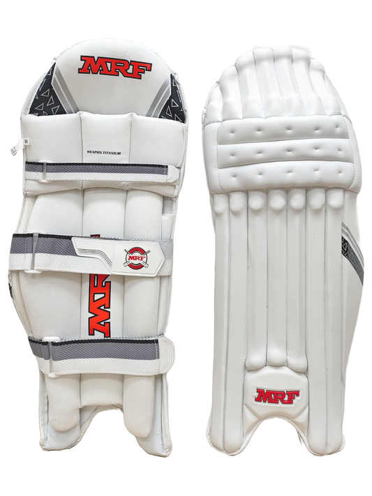 MRF Weapon Titanium Cricket Batting Pads