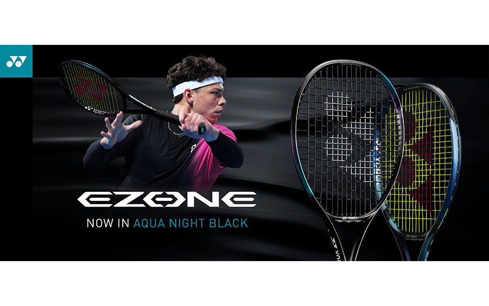 Yonex EZONE ACE Tennis Racquet 260g Aqua Night Black Strung