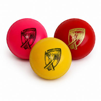 Gray Nicolls Poly Soft Cricket Ball (3 Balls pack)