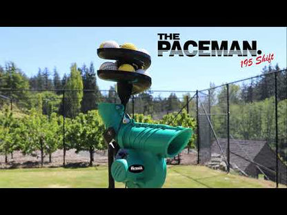 Paceman 195 Shift Cricket Bowling Machine 360 Degree Rotational Adjustment