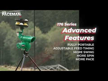 Paceman 176 XT Cricket Bowling Machine Speed 100kph