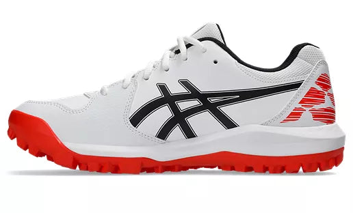 Asics Gel Lethal Field 2 Cricket Shoe White/Black New 2026