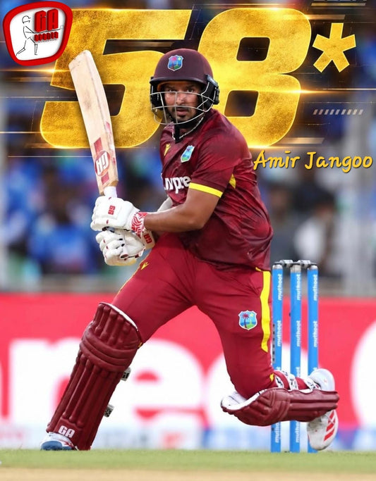 GA Players Short Handle English Willow Cricket Bat