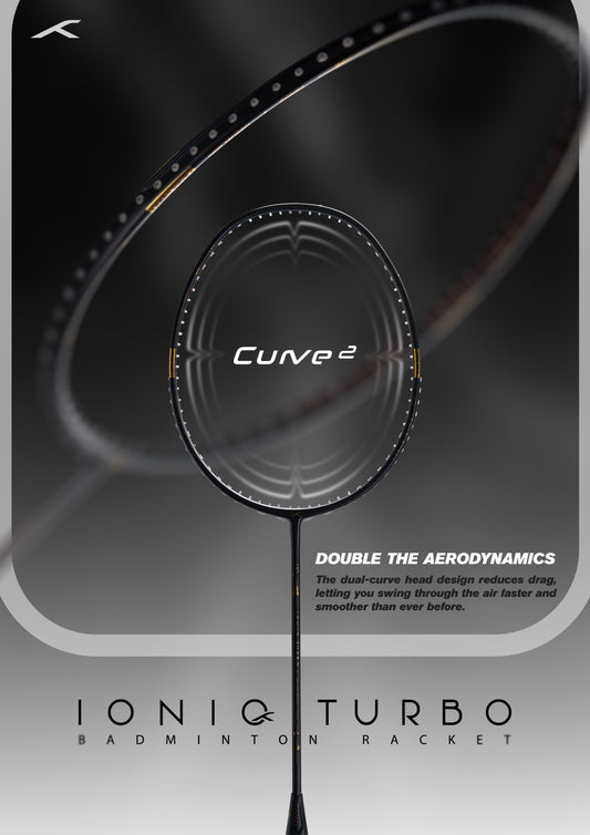 Ioniq Turbo - 5U Badminton Racquet Strung