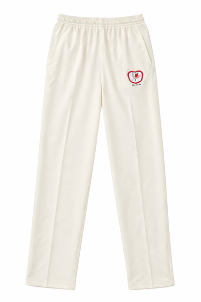 GA Cricket Trouser Cream/Off White Slim Fit