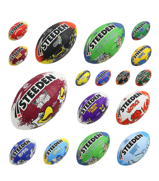 Steeden NRL Mascot Supporter Ball Size 3
