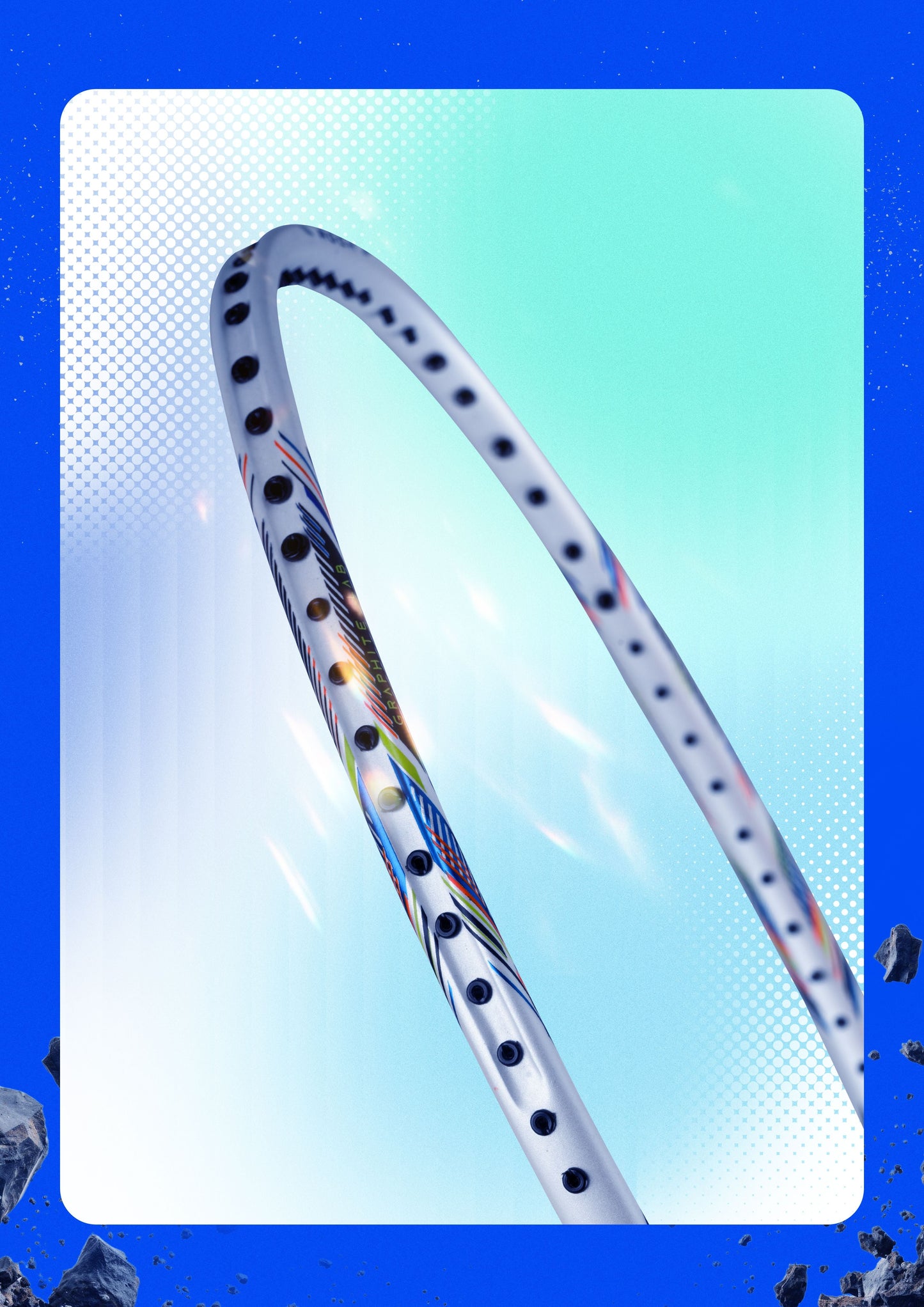 Rock Titan (5U) Badminton Racquet