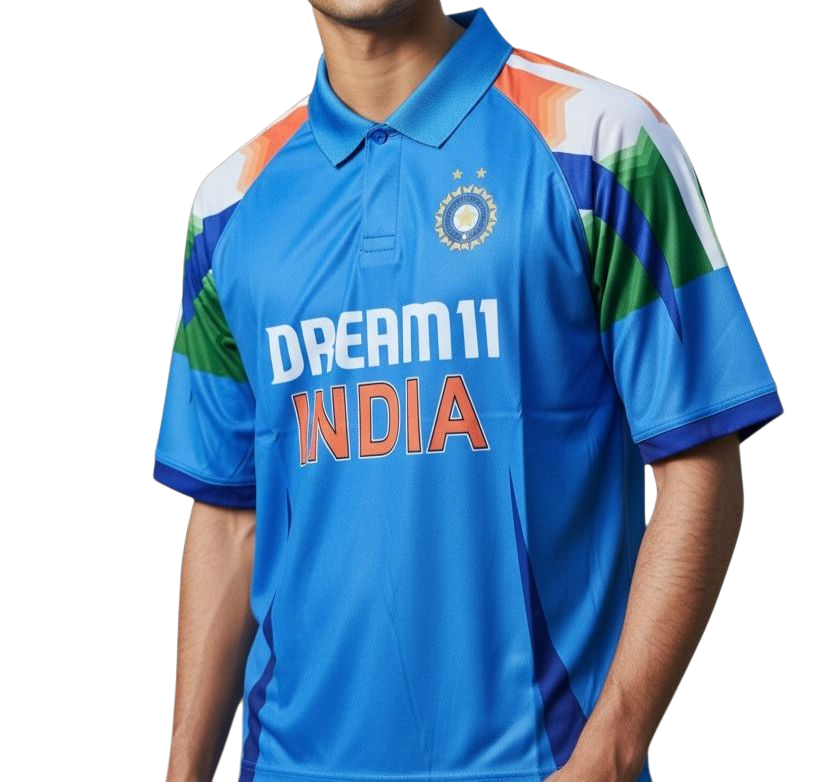 Indian Cricket Team Replica Tshirt New 2025