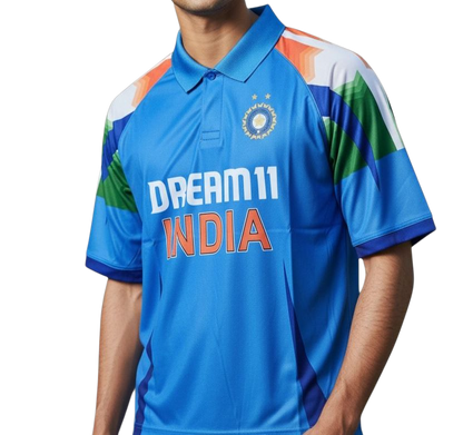 Indian Cricket Team Replica Tshirt New 2025