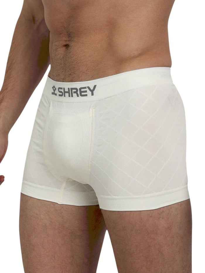 Shrey Cricket Trunks Off White