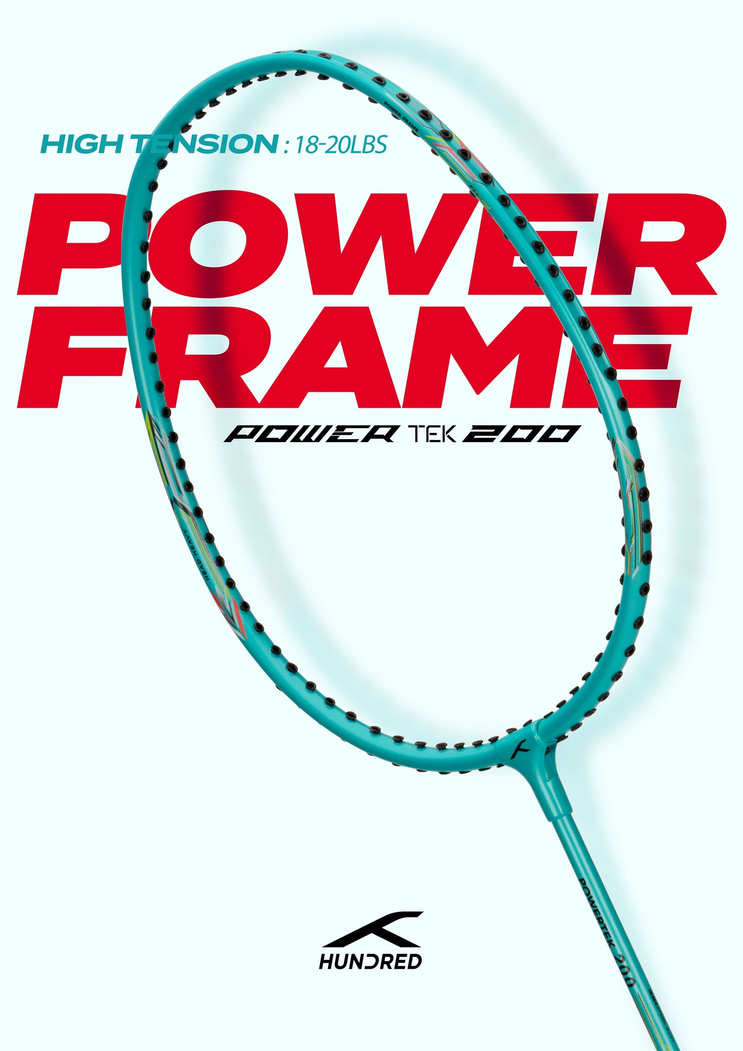 Powertek 200 Badminton Racquet Strung