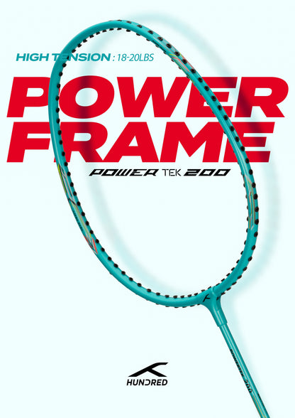 Powertek 200 Badminton Racquet Strung