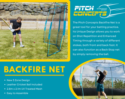 Backfire Cricket Net