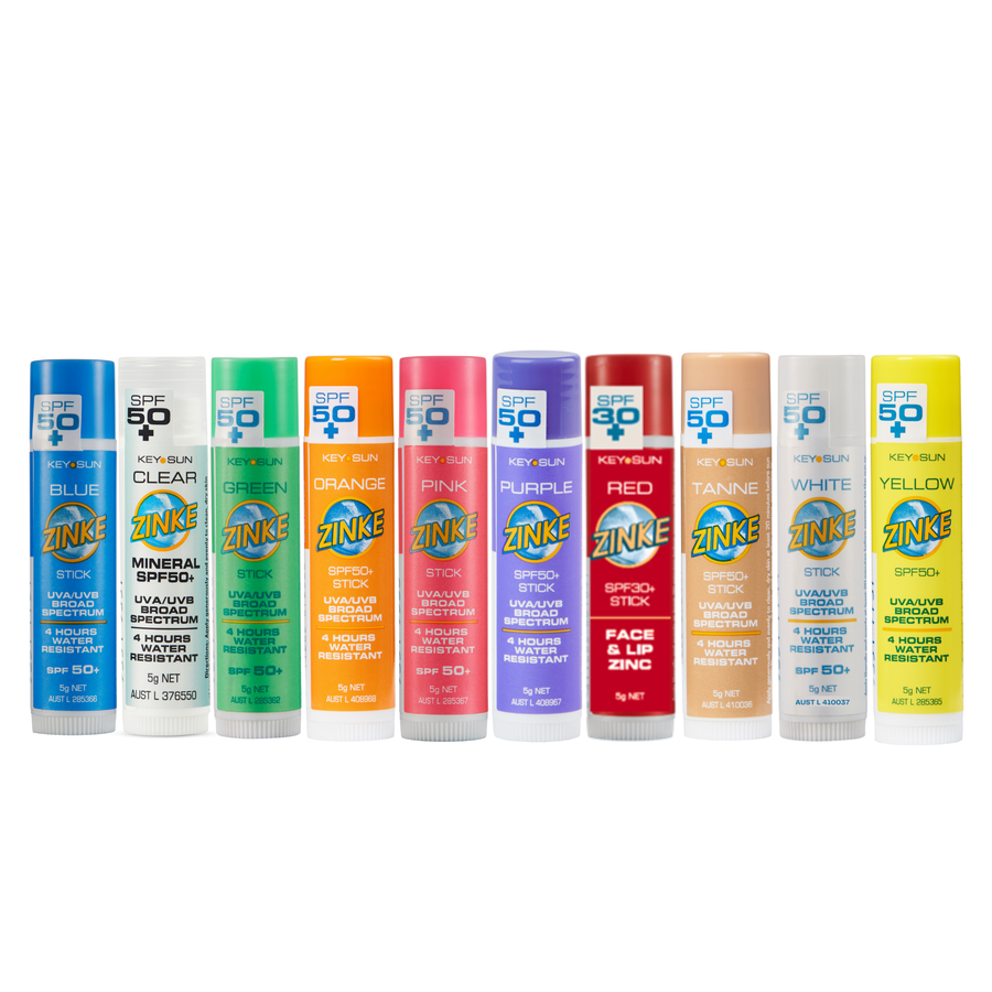 Key Sun Zinke Sticks 5g SPF 50+ – GA Sports Australia